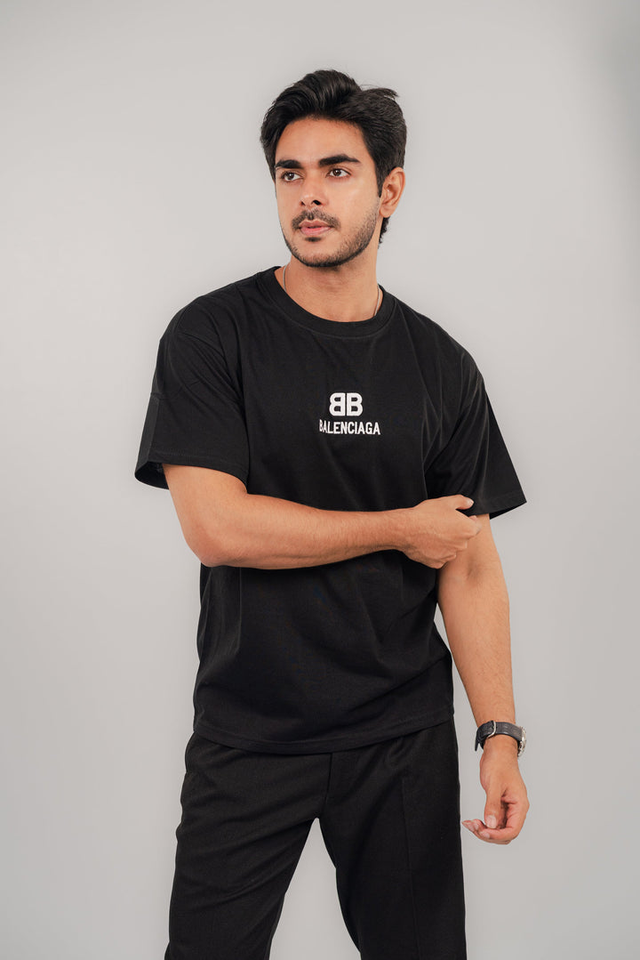 Balenciaga Black T-Shirt TS-2243 SPLAYD