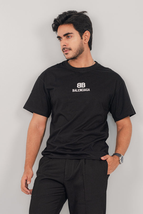 Balenciaga Black T-Shirt TS-2243 SPLAYD