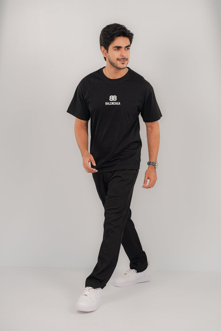 Balenciaga Black T-Shirt TS-2243 SPLAYD