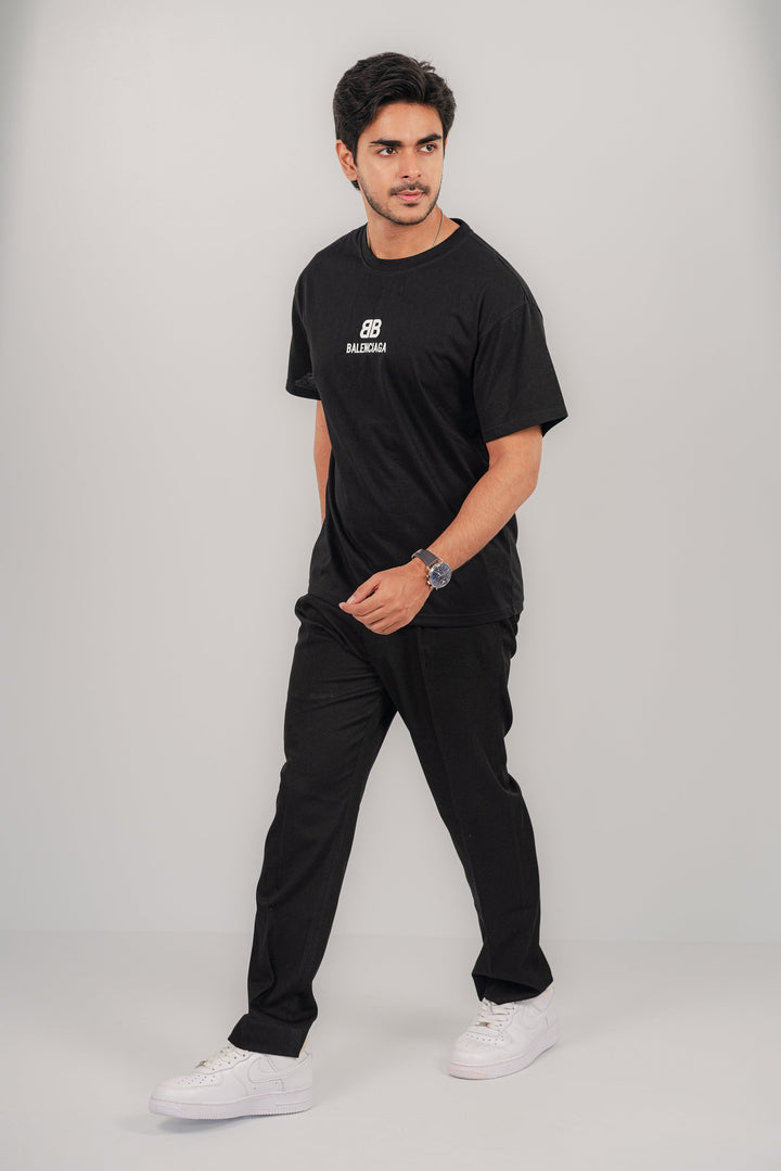 Balenciaga Black T-Shirt TS-2243 SPLAYD