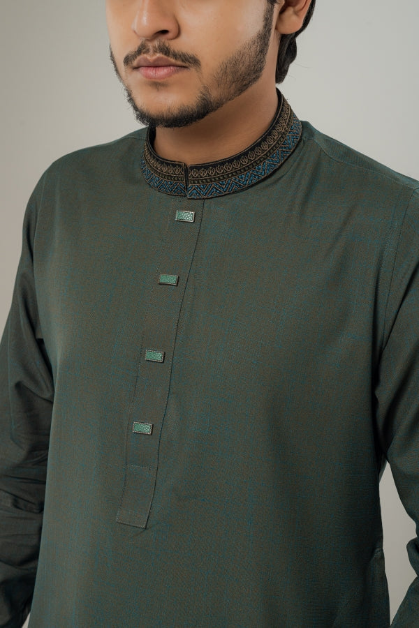 Tribal Leaf Green panjabi-0510 SPLAYD