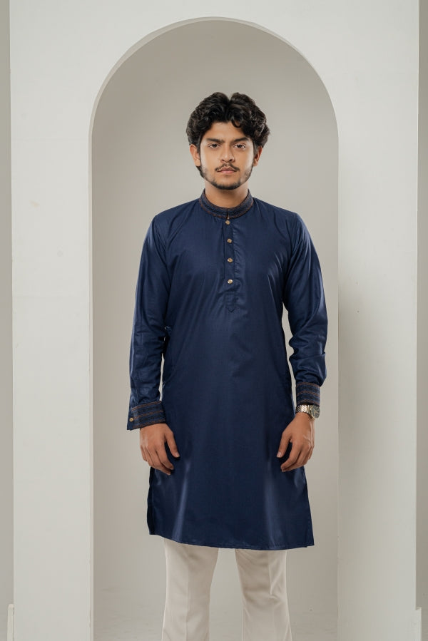 Elegant Berry Blue panjabi-0511 SPLAYD