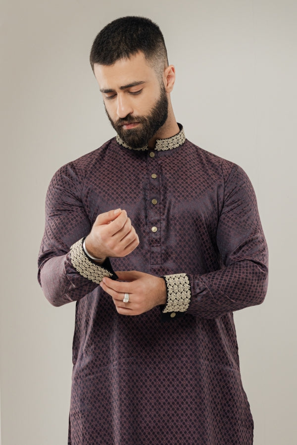 Sayagata Grape Purpel panjabi-0515 SPLAYD