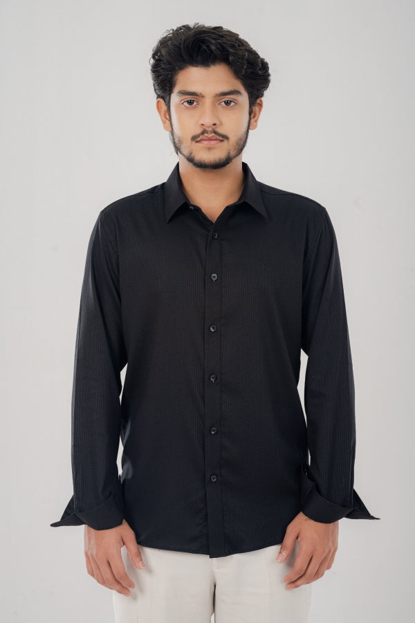 Formal Humbir Black Shirt FS-0628 SPLAYD