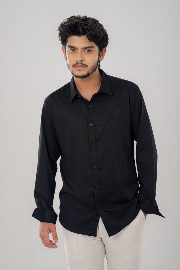 Formal Humbir Black Shirt FS-0628 SPLAYD