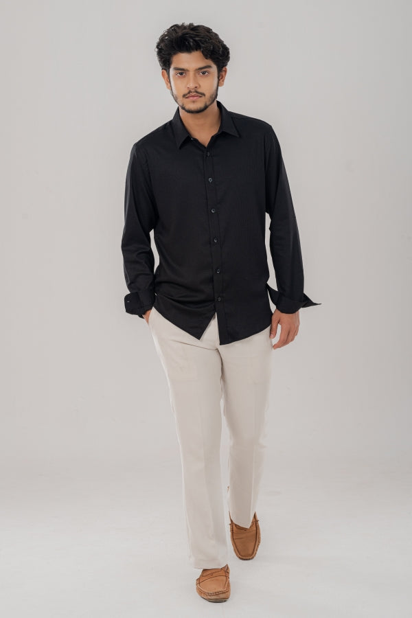 Formal Humbir Black Shirt FS-0628 SPLAYD