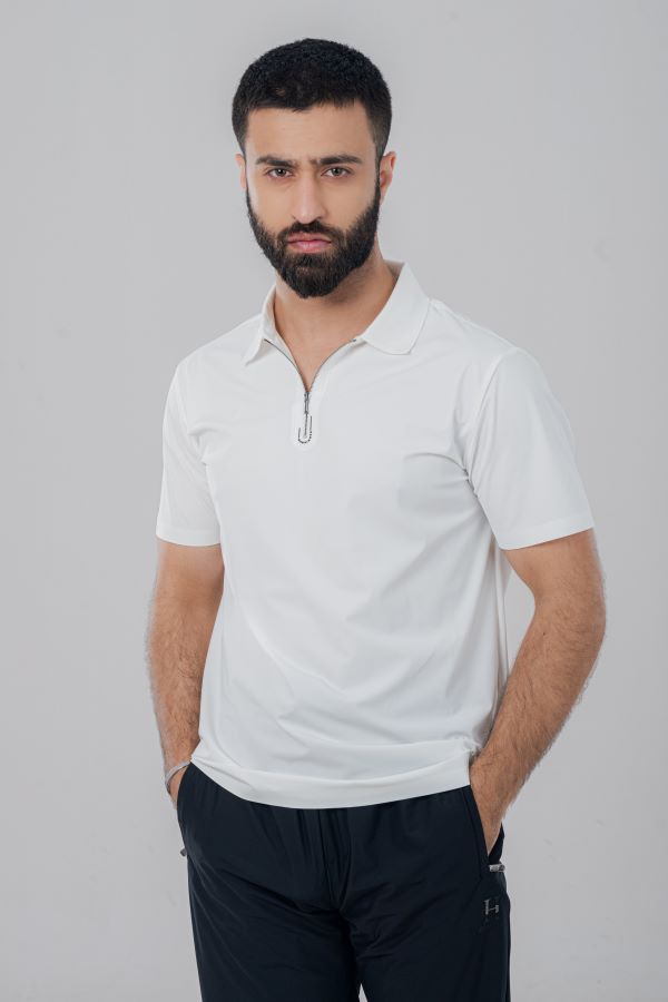 Swish Pearl White Polo Shirt PS-0311 SPLAYD