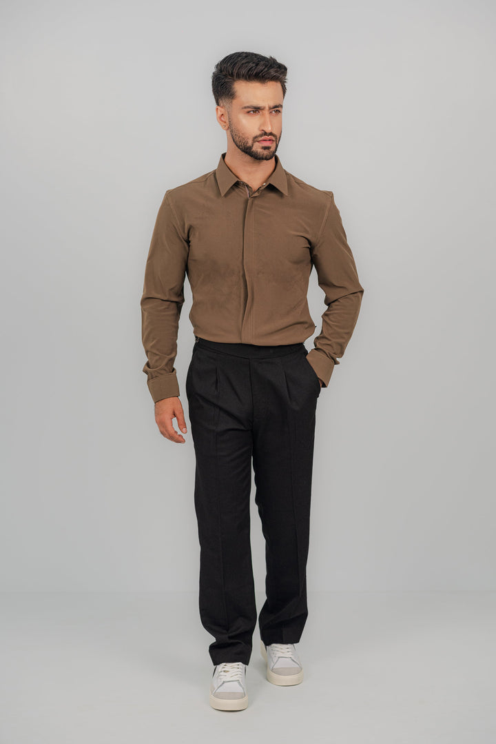 Gurkha Solid Black Pant FP-2801 Splayd