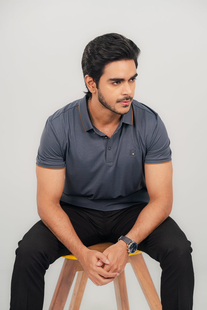 Pulomen Gray Polo Shirt PS -2018 SPLAYD