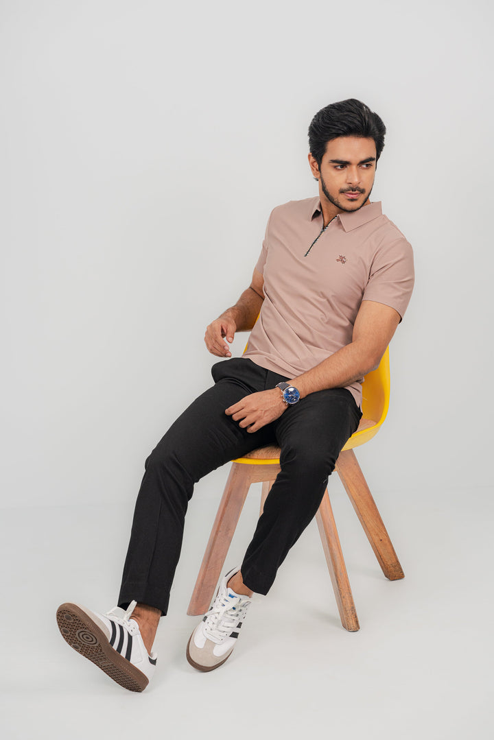 Burberry Beige Polo Shirt PS-2037 SPLAYD