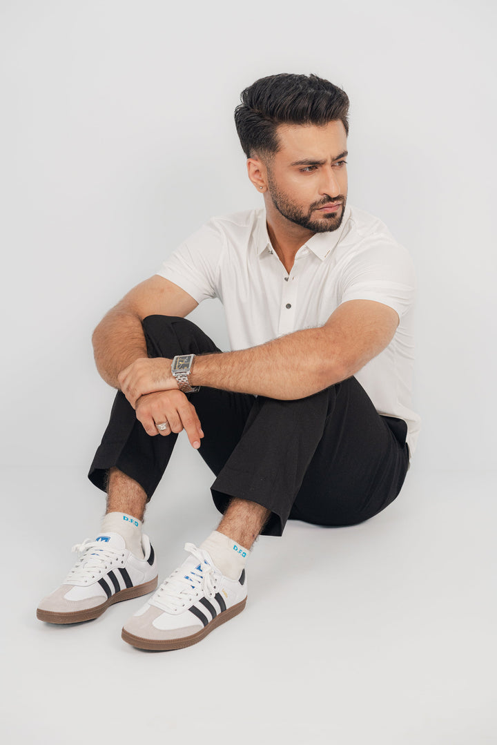 High Fashion White Polo Shirt PS-2017 SPLAYD