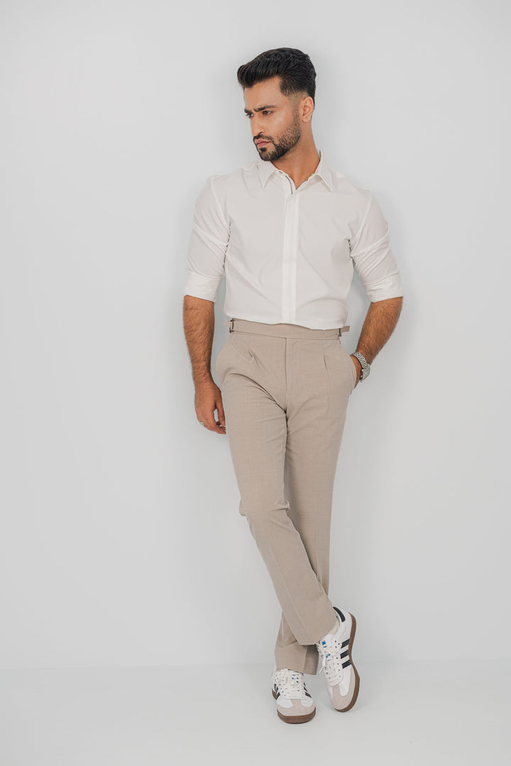 Gurkha Solid Khaki Pant FP-2807 Splayd