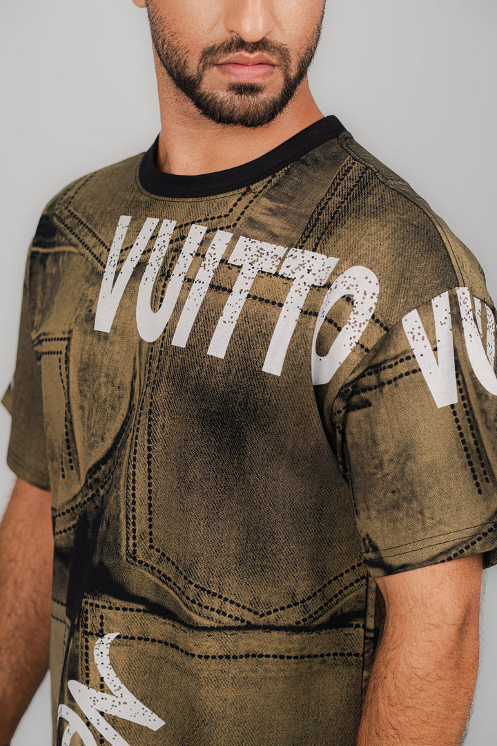 Vuitton Faded Green T-Shirt TS-2249 Splayd