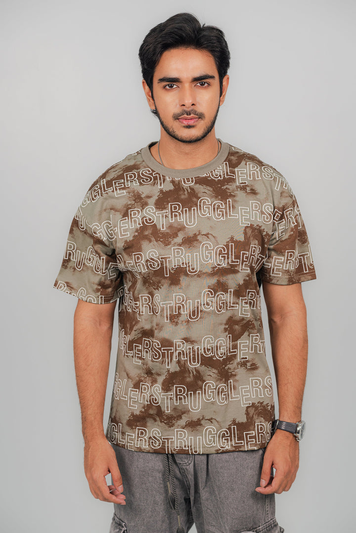 Struggle Gray T-Shirt TS-2234 (S-4XL) Splayd