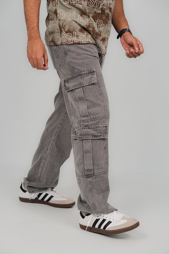 Cargo Washed Gray Pant CP Splayd