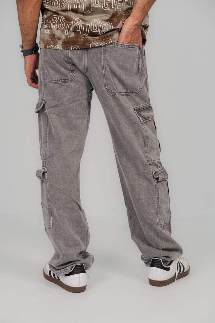 Cargo Washed Gray Pant CP Splayd