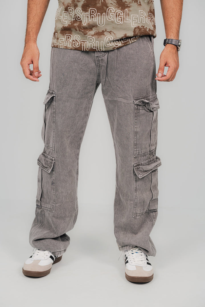 Cargo Washed Gray Pant CP Splayd