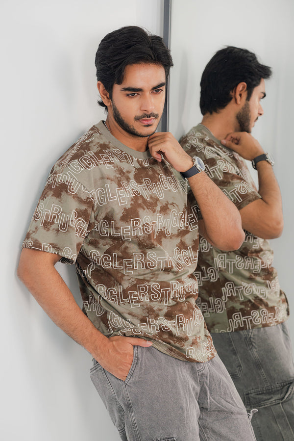 Struggle Gray T-Shirt TS-2234 (S-4XL) Splayd