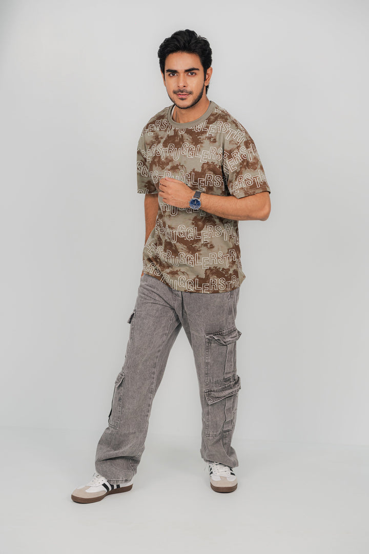 Cargo Washed Gray Pant CP Splayd