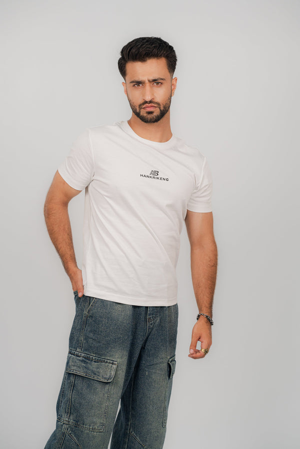 Hank White T-Shirt TS-2228 Splayd