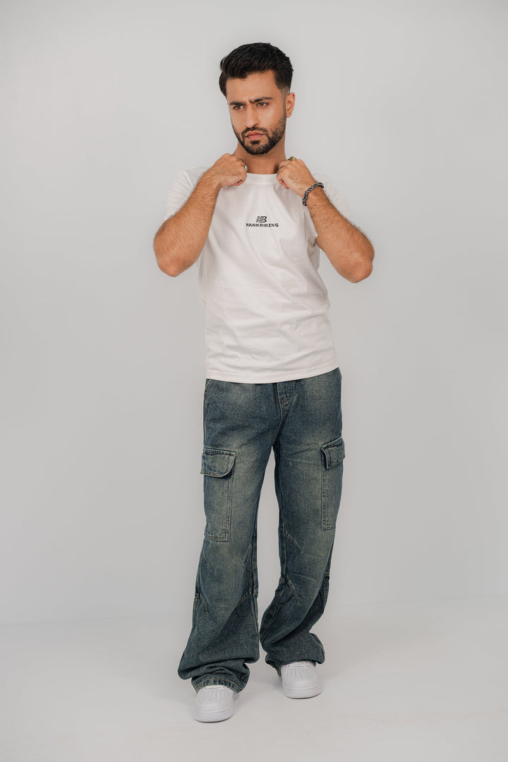 Hank White T-Shirt TS-2228 Splayd