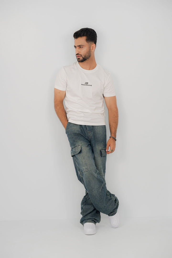 Hank White T-Shirt TS-2228 Splayd