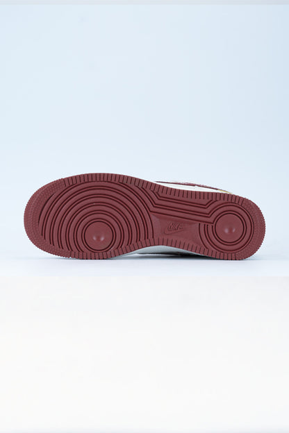 AF-1Gucci Red Metallic Gold