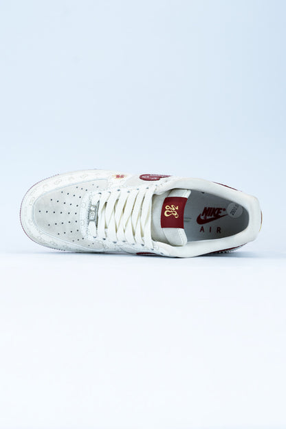 AF-1Gucci Red Metallic Gold