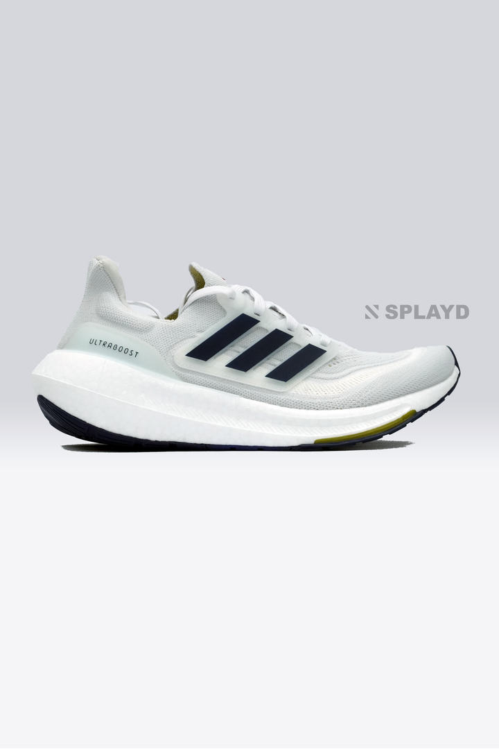 Ultra Boost Light White Navy Blue SPLAYD
