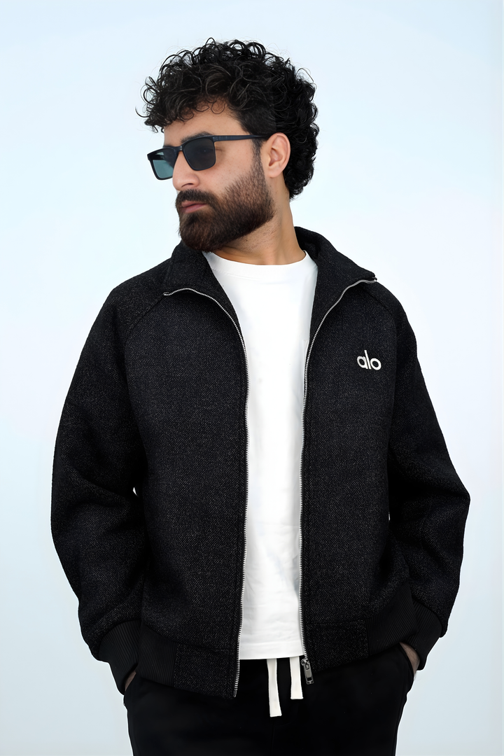 Zipper Alo Black Jacket ZJ-3110 SPLAYD