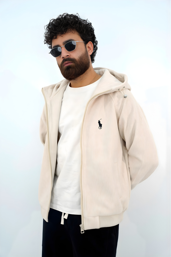 Polo RL Ivory Hoodie HD-3225 SPLAYD