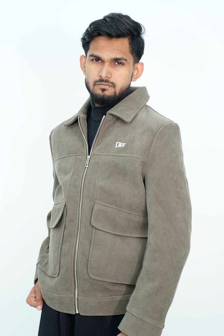 Zipper Dior Olive Jacket ZJ-3006 SPLAYD