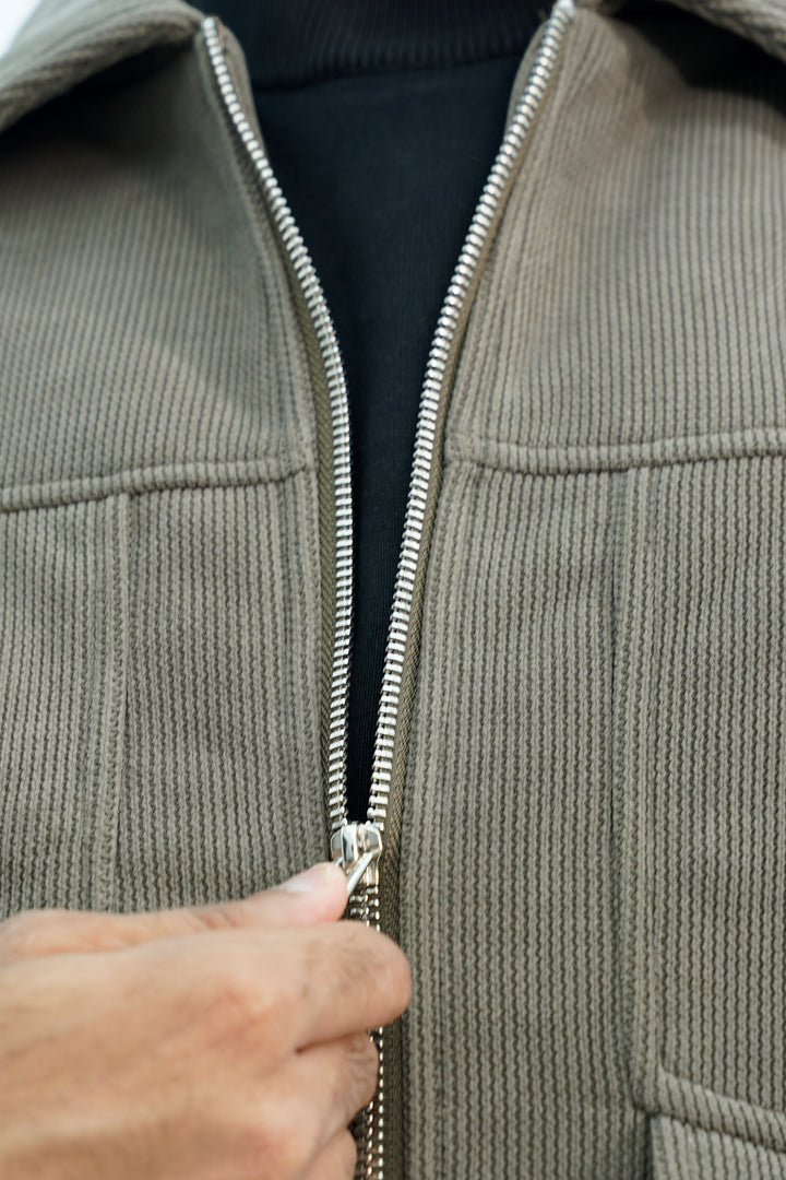 Zipper Dior Olive Jacket ZJ-3006 SPLAYD