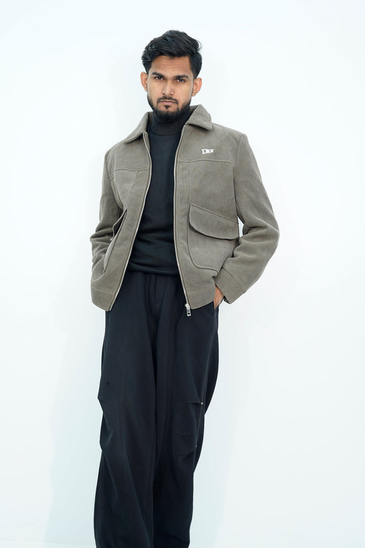 Zipper Dior Olive Jacket ZJ-3006 SPLAYD