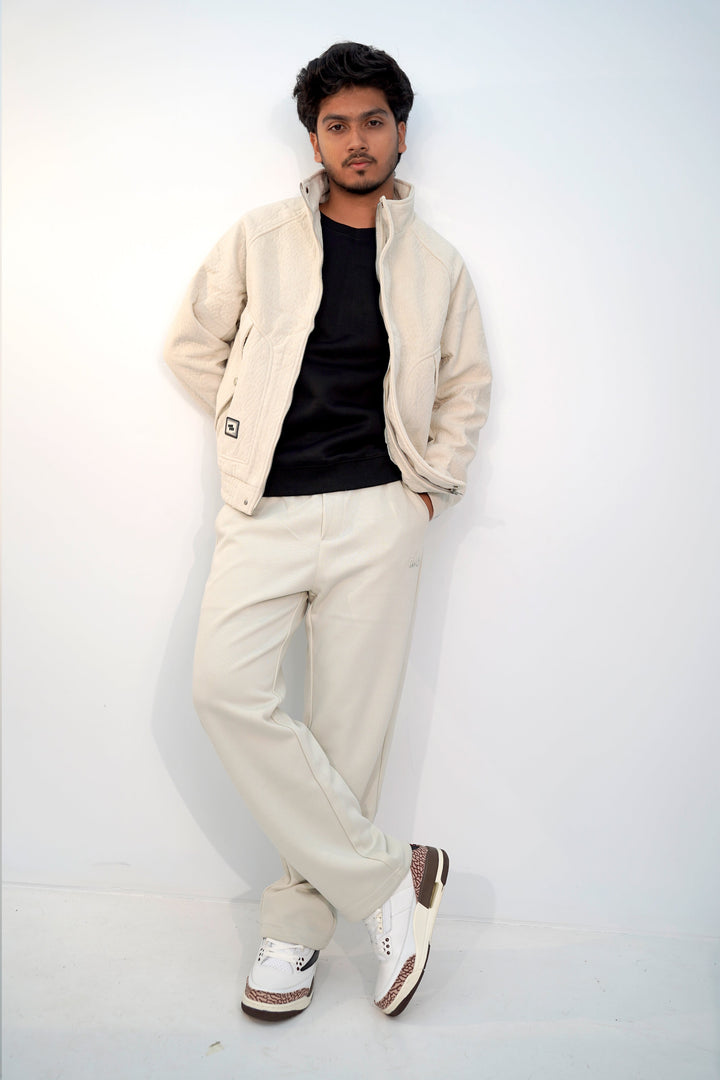 Zipper Pven Off-White Jacket ZJ-3079 SPLAYD